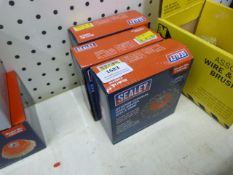 *Three Flat Wire Brushes