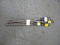 *Two 16mm, One 18mm, and Two 20mm SDS Drill Bits