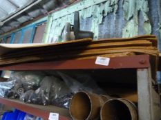 *Contents on Top of Shelving Unit to Include Rubber matting