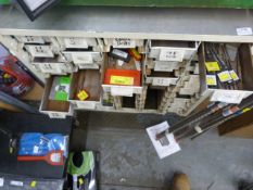 *Contents of Steel Drawers to Include Various Drill Bits, SDS Drill Bits, etc.