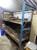 *Two Tier Pallet Rack 3ft deep, 8ft long