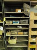 *Contents of Shelves to Include Various Boxes of Bearing, Ironmongery, Nails, etc.