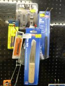 *Assortment of Hand Tools; Scrapers, Punches, Centre Pops, etc.