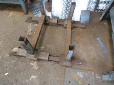 *Two Large Steel Trestles