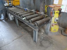 *Set of Eleven Steel Rollers 3m long, 600mm wide
