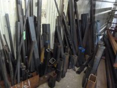 *Large Quantity of Precut Carbon Steel Box Section