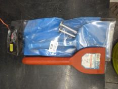 *One 4” and One 3” Heavy Steel Chisels