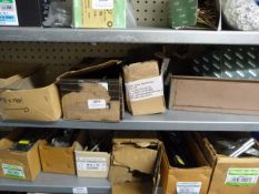 *Shelf of Various Hook Bolts and Other Ironmongery