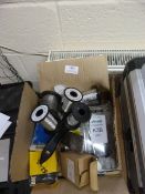*Box of Solder, Chuk Keys, Drill Guides, Bearings, etc.