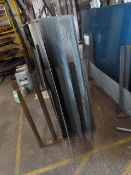 *Five Bay Steel Plate Rack