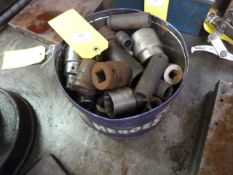 *Box of Assorted Sockets; Long and Short Reach, 1/2