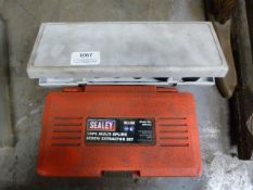 *Gasket Punch and a Sealey Screw Extraction Set