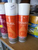 *Two Tins of Chemdex Silicone Spray