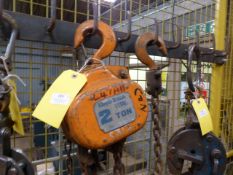 *Lloyds British 2ton Chain Block