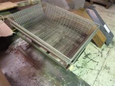*Part Built Trolley Frame with Five Wire Mesh Baskets