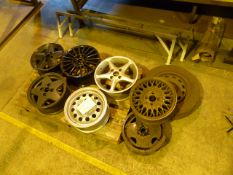 *Seven Powder Coated Display Alloy Wheels