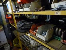 *Shelf of Various Floor Grating Clips and Rubber Gaskets