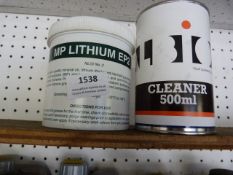 *Tub of MP Lithium and 500ml of Cleaner