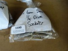 *Twenty 6mm ¼” Drive Sockets (new)