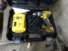 *Dewalt Pistol Drill with Battery, Charger, and Carry Case
