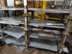 *Contents of Steel Rack to Include Various Stainle