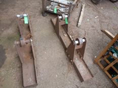 *Two Heavy Duty Steel Rollers