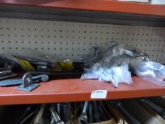 *Shelf of Various Handles, Gate Latches, etc.