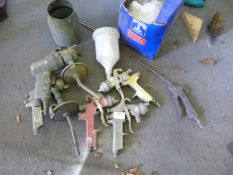 *Various Pneumatic Spray Guns