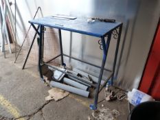 *Steel Desk on Castor Wheels