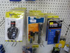 *Assortment of Fifteen Head and Other Torches