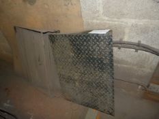 *Pair of Checker Plate Ramps, 32