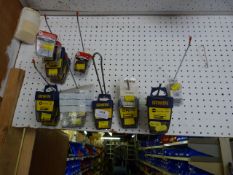 *Quantity of Irwin and Milwaukee Screwdriver Bits (various sizes, ~12 boxes)