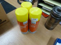 *Three Tins of Flow Finder Cleaning Spray
