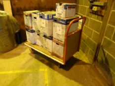 *Four Wheel Flat Trolley