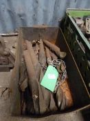 *Box of Various Large Morse Taper Drill Bits