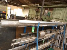 *Shelf of Various Aluminium Channel, Box Section, Angle, etc.