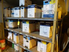 *Shelf of Various Powder Coats