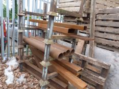 *Steel Rack and Contents to Include Various Length