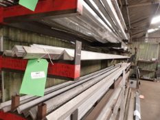 *Shelf of Aluminium Angle Iron