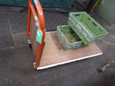 *Four Wheel Wooden Trolley