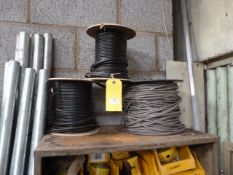 *Three Reels of 2 Core Electrical Cable