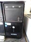 *Zoostorm Desktop PC (intel i3) with Monitor, Keyboard and Mouse
