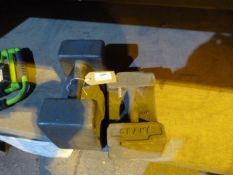 *Two Cast Iron Weights