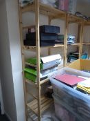 *Wooden Twenty Hole Corner Filing Rack