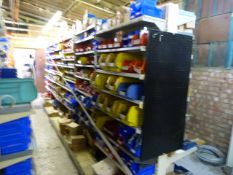 *Six Bay Double Sided Shop Racking