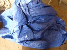 *Large Blue Tarpaulin Sheet