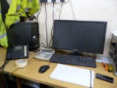 *Zoostorm Desktop PC (intel i3) with Monitor, Keyboard and Mouse