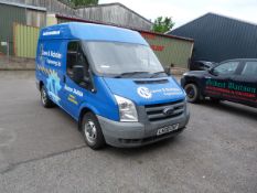 *Ford Transit 85T280 Van 2008 (blue), Reg: LS08 OSF