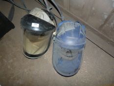 *Two Used Respirator Face Guards