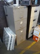 *Four Drawer Fling Cabinet (grey)